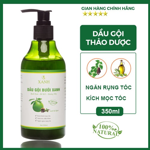 Dầu Gội Bưởi Kích Thích Mọc Tóc - Ngăn Ngừa Rụng Tóc 350ml