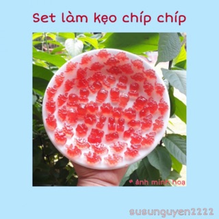 Set làm kẹo chíp chíp cho bé vị dâu ( vị mới )