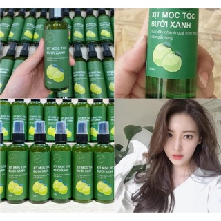 [ Y TẾ XANH ] XỊT MỌC TÓC BƯỞI XANH 100ML