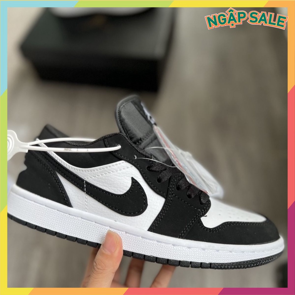 ⚡️GIÁ SỐC⚡️[Ảnh thật do shop tự chụp 100%] Giày Jordan panda cổ ngắn trắng  đen hàng chuẩn