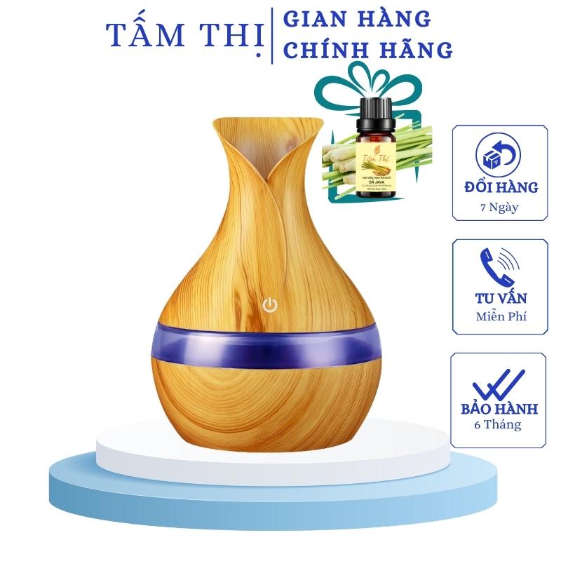 Máy Xông Tinh Dầu Aroma TẤM THỊ 300ml Máy Khuếch Tán Tinh Dầu Phun Sương Tạo Ẩm Tỏa Hương Thơm Mát Đuổi Muỗi & Côn Trùng