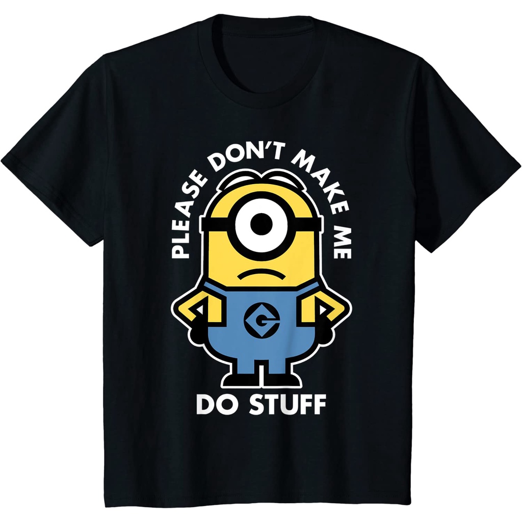Áo Thun Tay Ngắn In Hình Minion Ngộ Nghĩnh Cho Bé