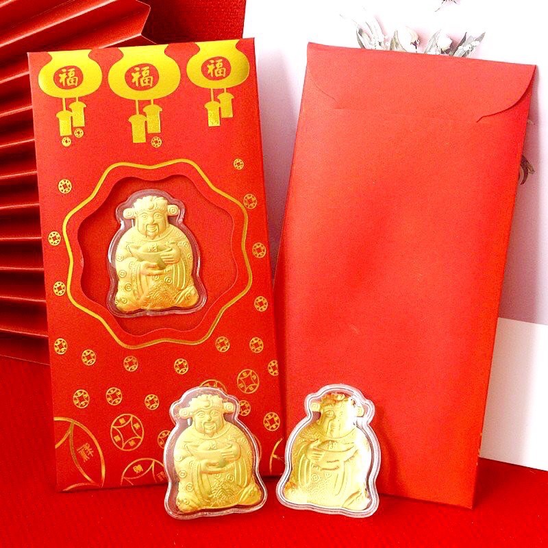 Bao lì xì thần tài may mắn