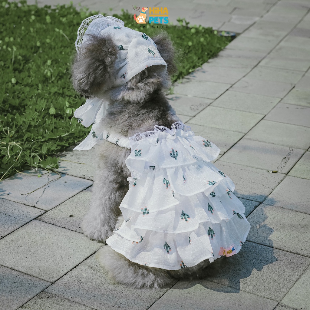 Quần Áo Cho Chó Mèo Váy Đầm Cho Thú Cưng Thiết Kế Cao Cấp Hihapet.