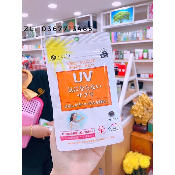 Viên uống chống nắng UV Care Plus Fine Japan