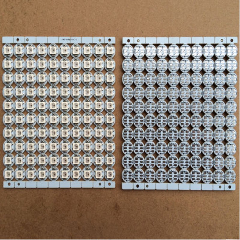 Set 100 Chip Đèn LED ws2812 IC WS2812B ws2812 2812 Kèm Tản Nhiệt DC5V
