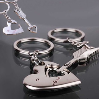 ♥Bdf♥ 2 Cái / bộ Cặp Đôi Móc Khóa Xe Móc Khóa