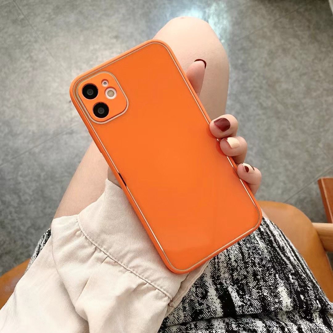 Ốp lưng điện thoại bằng Silicon chống sốc cho IPhone 12pro max 12mini 11Pro Max XS Max XR SE 2020 7 8 Plus | BigBuy360 - bigbuy360.vn