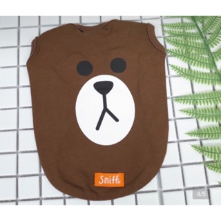 Áo gấu brown& thỏ conny dành cho chó mèo