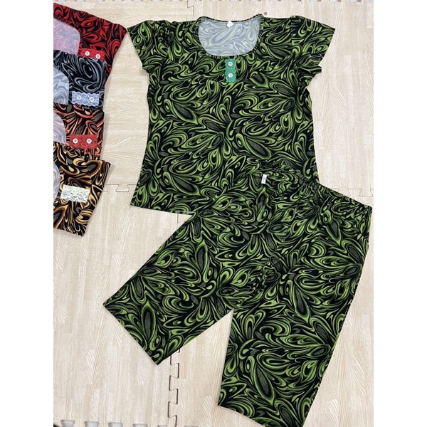 [BIGSIZE: 58-80kg] Bộ thun trung niên thun aty loại 1 quần lửng