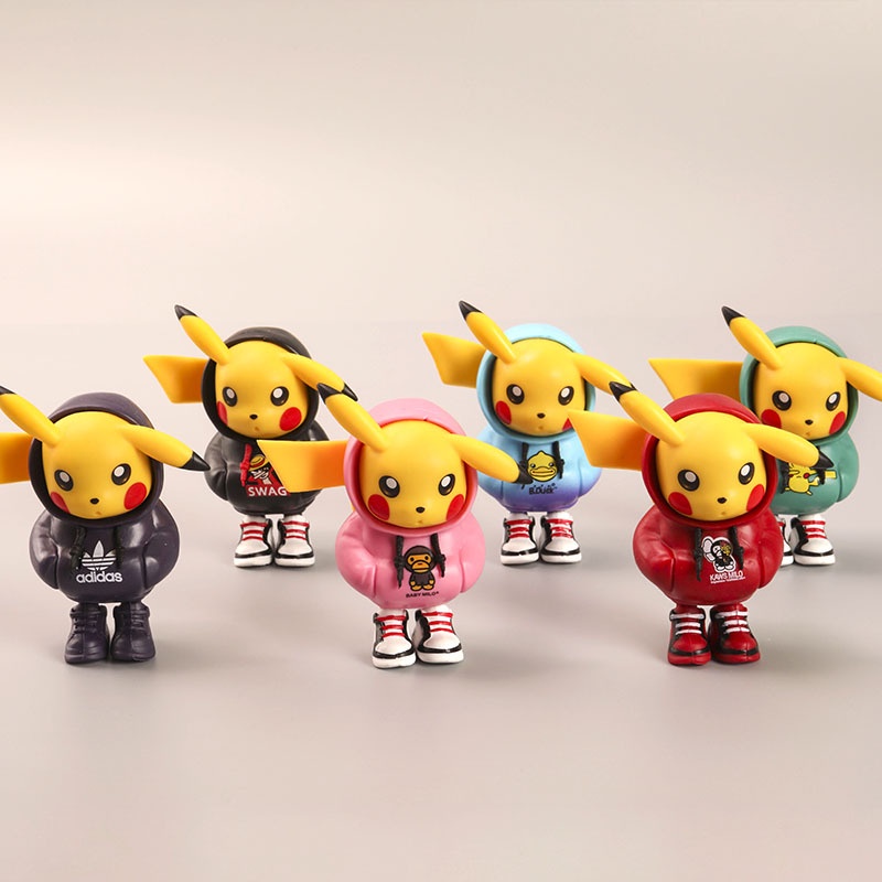 Mô hình Pikachu Thời Trang Siêu Ngầu - Hot trend 2022