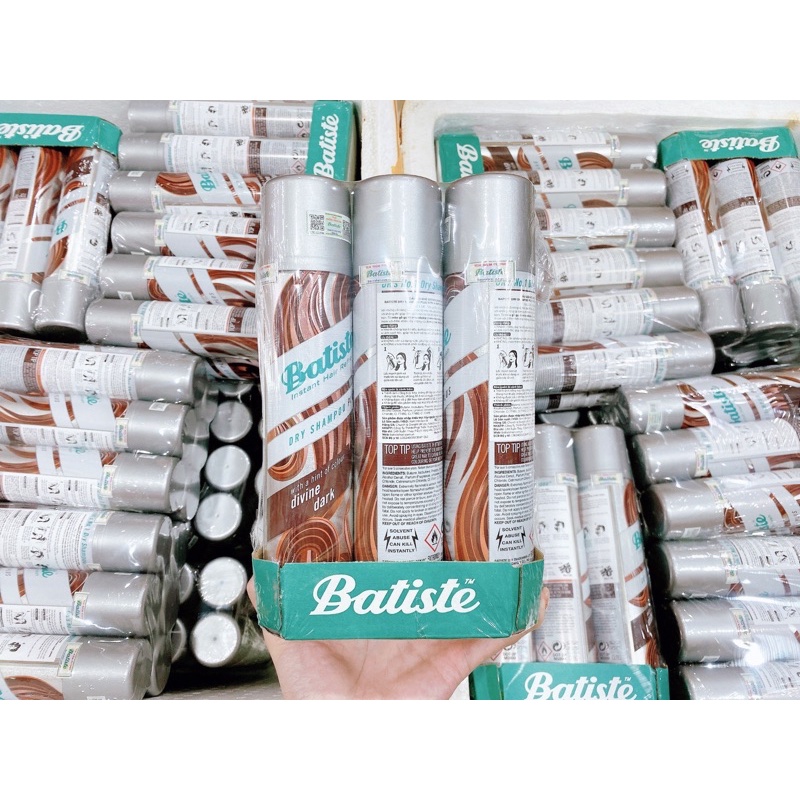 DẦU GỘI KHÔ BATISTE DRY SHAMPOO
