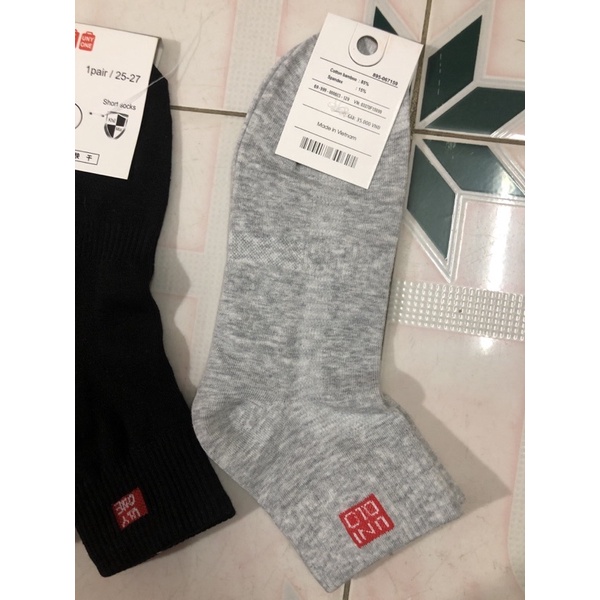 Lẻ 1 Đôi Tất Nam Cổ Lỡ U Ni Hàng Đẹp ( mã 009 )