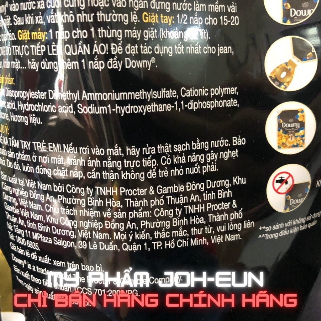 Nước xả vải đậm đặc Downy cuốn hút 2.2L