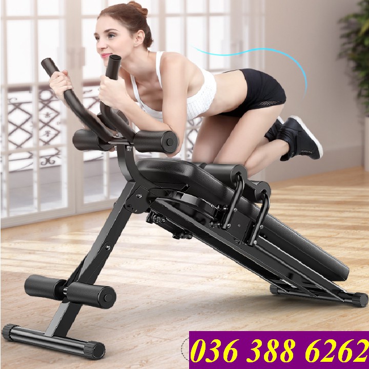 Ghế máy tập cơ bụng lưng tay ngực eo hông đa năng 4.0 MIKING Gym chính hãng - Thế hệ ghế máy tập cơ bụng tiên tiến nhất