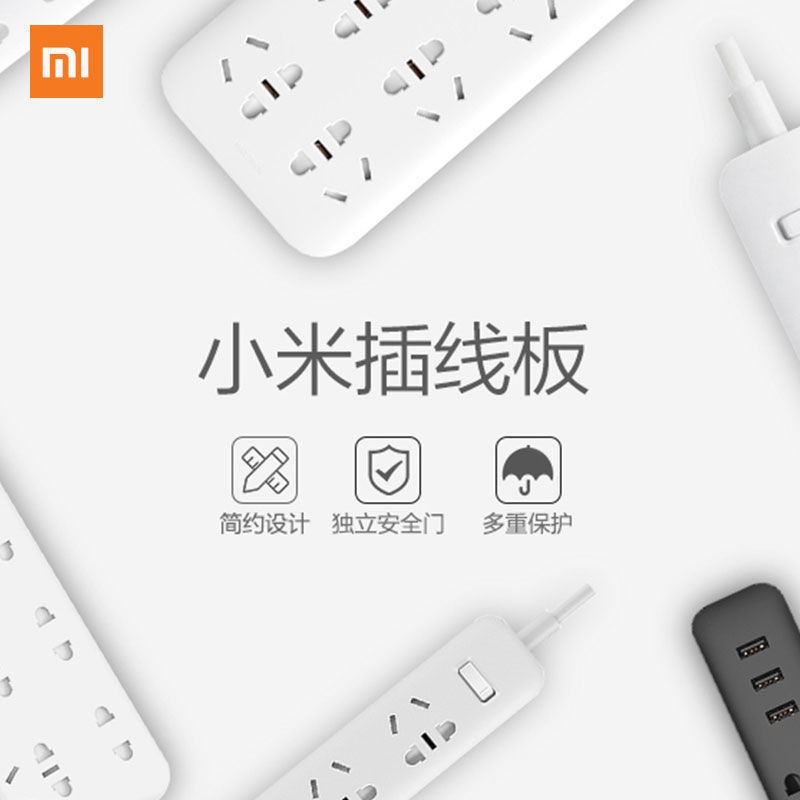 Ổ Cắm Điện Thông Minh Xiaomi Đa Năng Nhiều Lỗ Cắm Usb