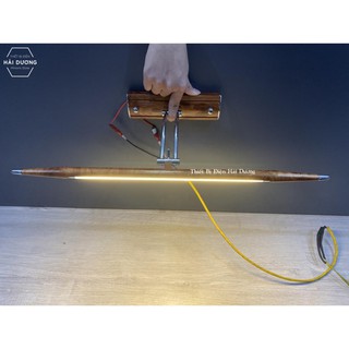 Đèn soi tranh - Đèn rọi gương Led Đèn soi gương cổ điển STN 8w Ánh sáng vàng - Điều chỉnh được góc chiếu