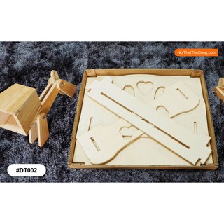 Giường Gỗ Cho Chó Mèo - ATHL3