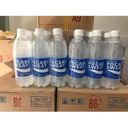 Nước Pocari Sweat bổ sung ion lốc 6 chai 500ml