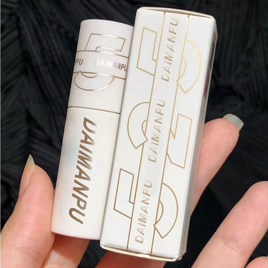 Son bóng DAIMANPU dưỡng ẩm phong cách vintage cổ điển cho nữ Son Lì Chống Thấm Nước Lâu Trôi Hàn Quốc