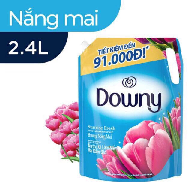 Downy Xả vải Túi 2.3L Hương Nước Hoa