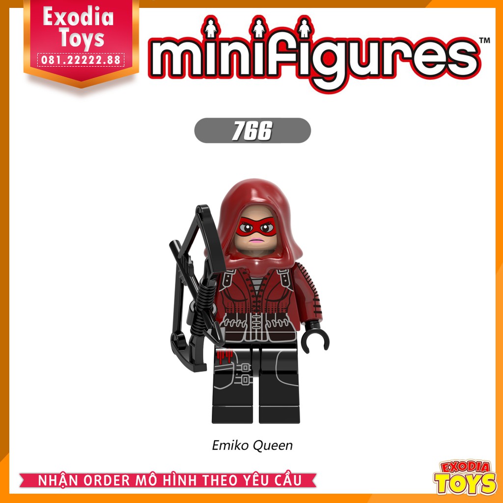 Xếp hình minifigure siêu anh hùng vũ trụ DC Comics - Đồ chơi lắp ghép sáng tạo - X0179