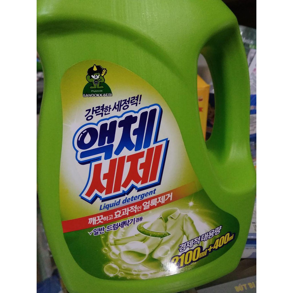 Nước giặt Sandokkaebi 2.5L