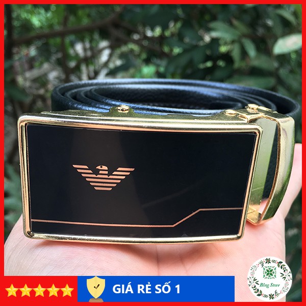 Dây Nịt Nam - Thắt Lưng Nam Thời Trang Cao Cấp Họa Tiết Sang Trọng - Mặt Khóa Tự Động, Khóa lăn - Thắt lưng da VG001