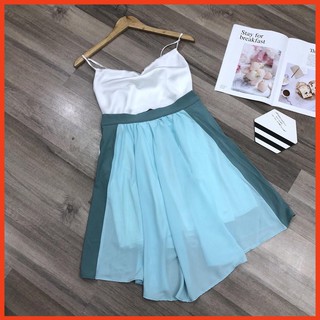 [ HÀNG CÓ SẴN ƯU ĐÃI] Set áo 2s phi, cvay xanh siêu xinh 💖 (hàng đẹp)