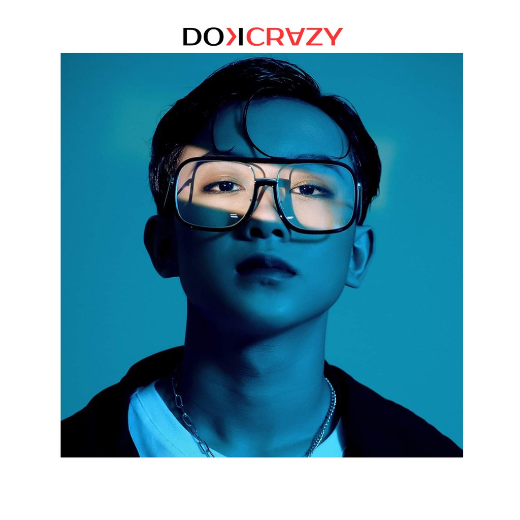 Gọng kính oversize thời trang cao cấp VISPA DOKCRAZY mắt không độ unisex đi đường chống bụi du lịch phong cách đường phố | BigBuy360 - bigbuy360.vn