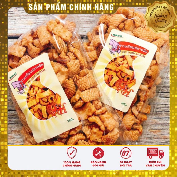 SNACK MỰC Thái Lan 200gr