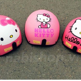 Nón bảo hiểm nữ thời trang Hello Kitty Loại Tốt