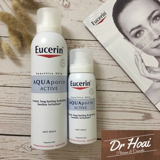 Xịt Khoáng EUCERIN Aqua Porin Active Mist Spray Dưỡng Ẩm 150 ml