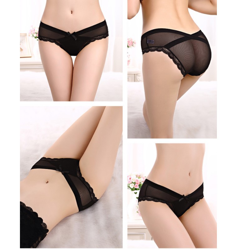 Quần lót ren nữ Cạp Chéo mềm mại sexy quyến rũ gợi cảm QL44 | BigBuy360 - bigbuy360.vn