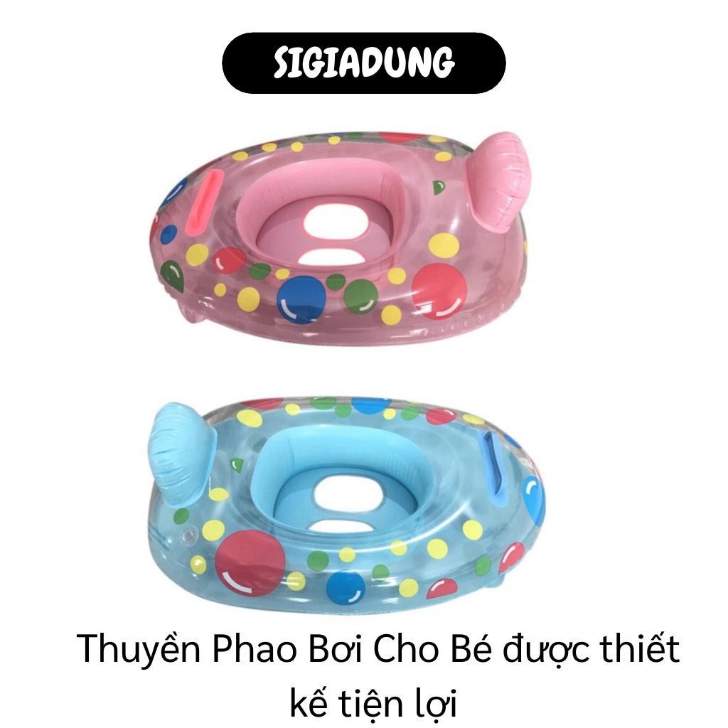 [SGD] Phao Bơi - Phao Bơi hình Chiếc Thuyền Cho Bé Xỏ Chân Giữ Vững Trãi, An Toàn 5678