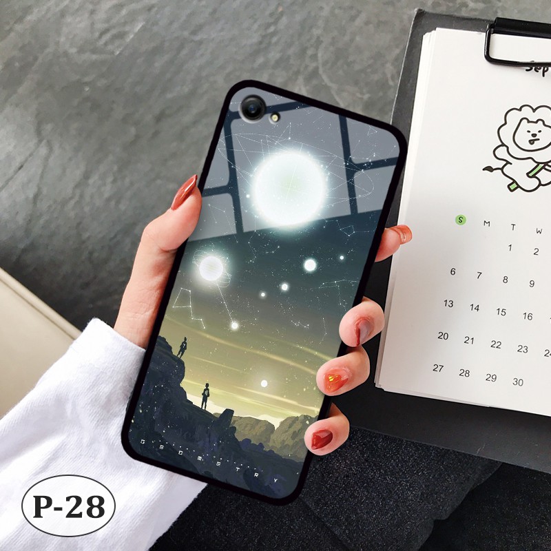 Ốp lưng kính OPPO A59/ F1s- hình 3D