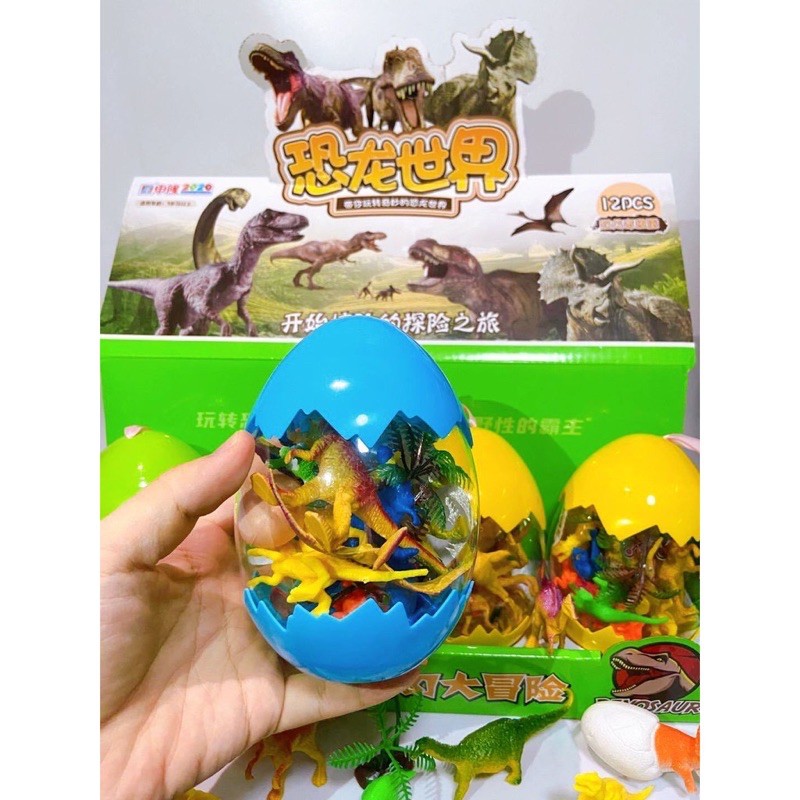 Đồ Chơi Mô Hình Trứng Khủng Long Mini Cho Bé