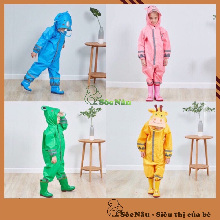 Áo Mưa Body Liền Quần Hàng Cao Cấp