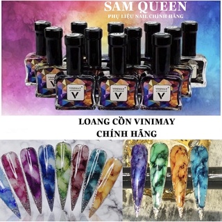 Sét loang cồn Vinimay 12màu (có bán lẻ trắng đen).