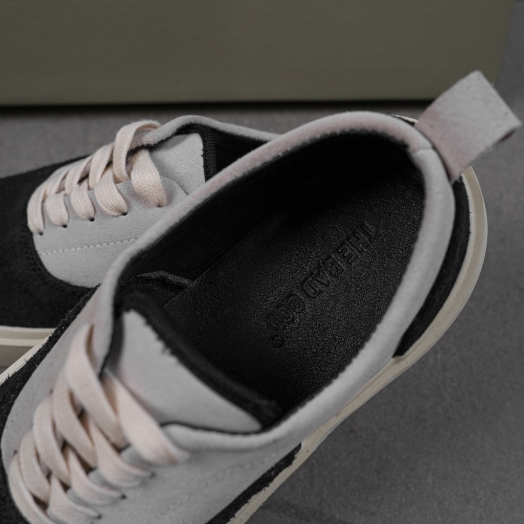 Giày sneaker The Bad God Gray Wolf đế cao su da lộn