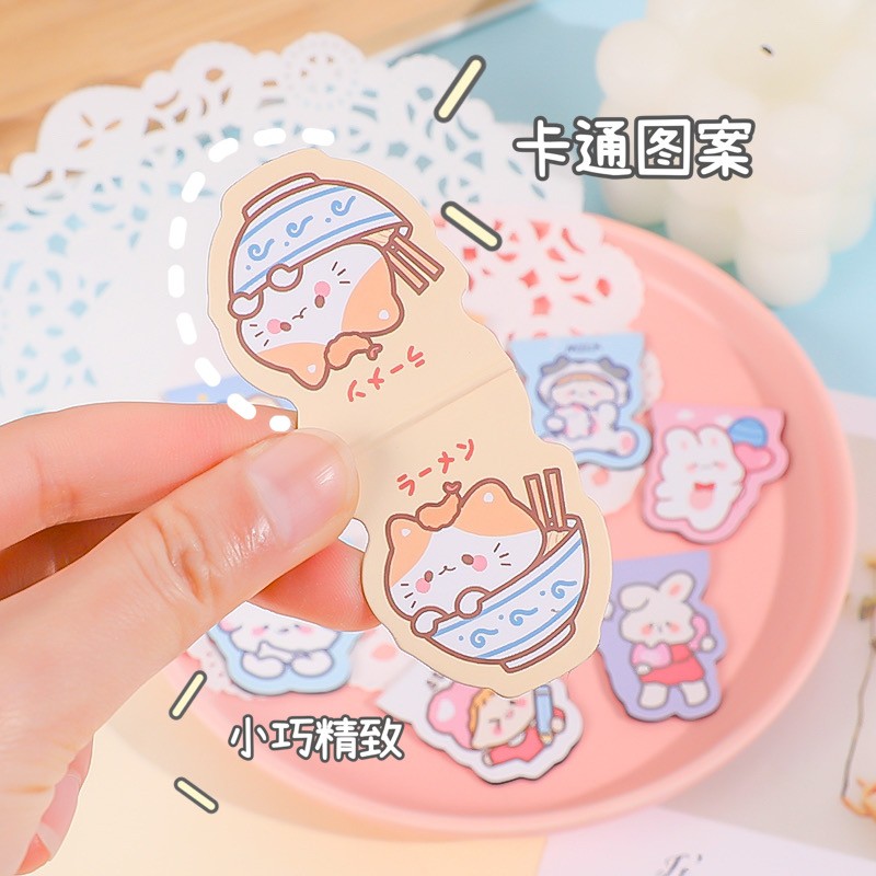 Miếng cài bookmark nam châm đánh dấu trang sách vở cute, Kẹp đánh dấu trang dễ thương