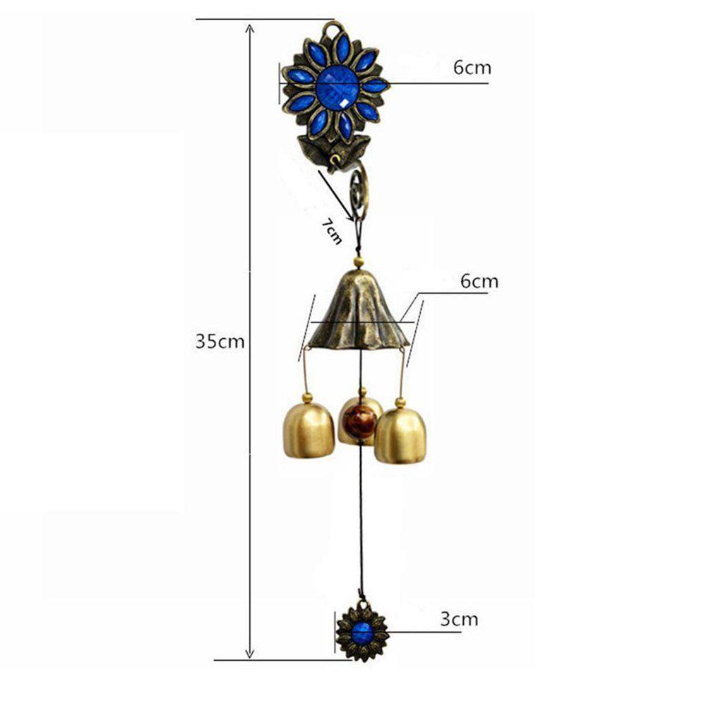 Chuông Gió Hình Hoa Hướng Dương Thủ Công Sáng Tạo KENT1