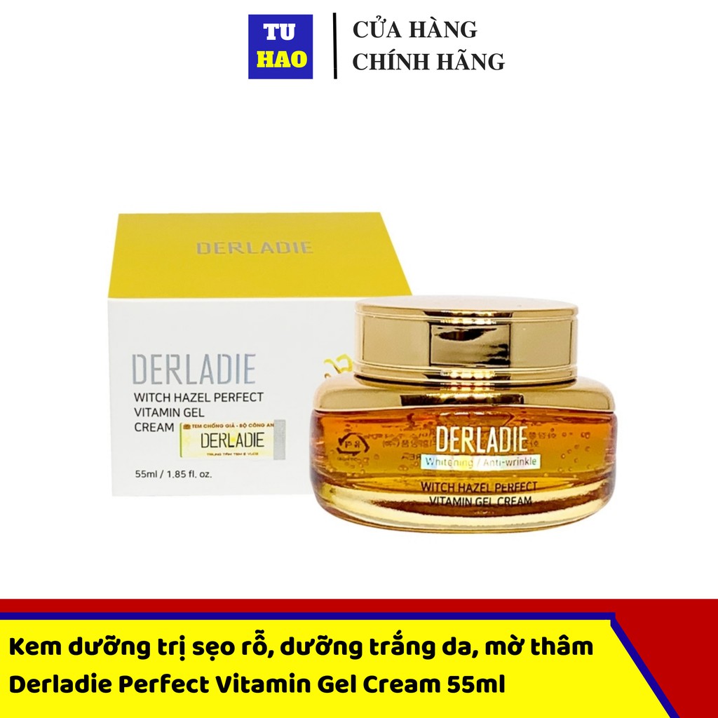 Gel dưỡng ẩm da Mụn, mờ thâm Derladie Witch Hazel Vitamin Gel Cream 55ml - Từ Hảo | BigBuy360 - bigbuy360.vn