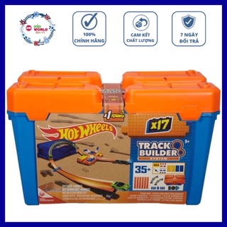 Bộ đường ray đua Hot Wheels Track Builder System Set đa năng.
