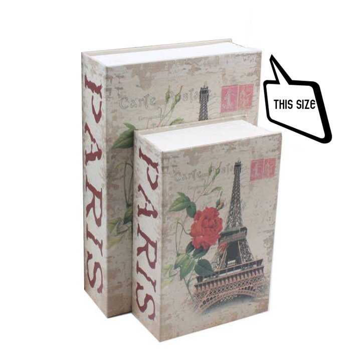 Két sắt giả sách khóa số PARIS - GD014 (Size Lớn)