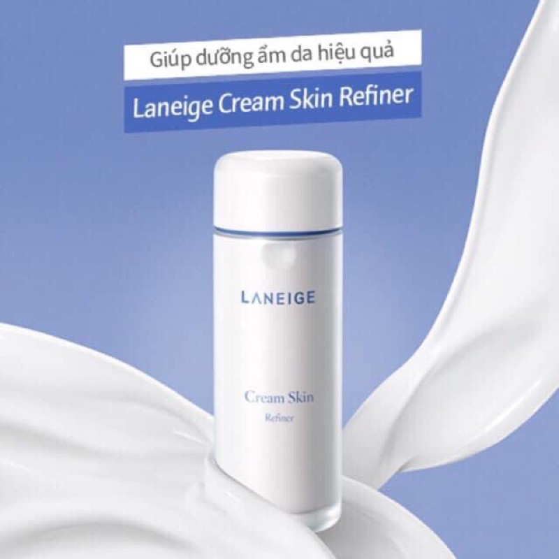 nước hoa hồng LANEIGE cream 3 trong 1 cấp ẩm sâu 50ml