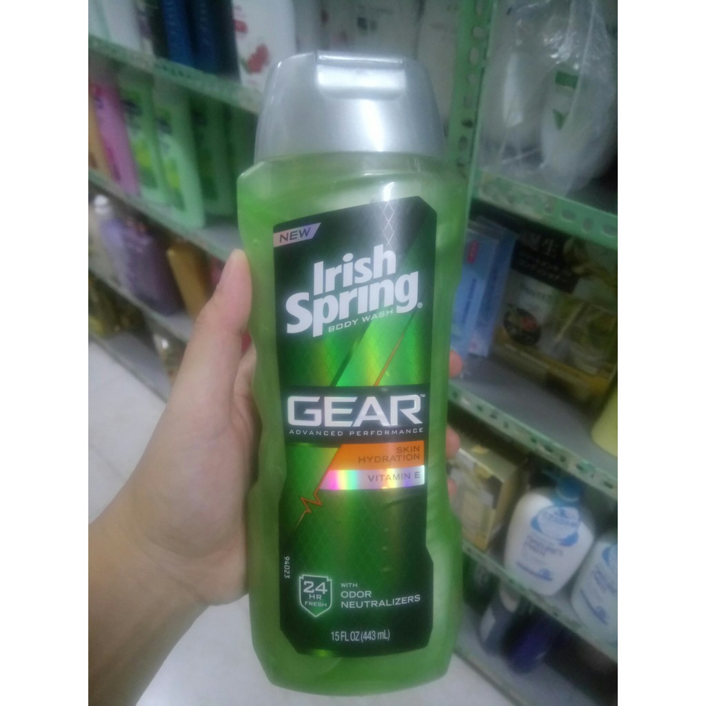 SỮA TẮM IRISH SPRING GEAR 443ml