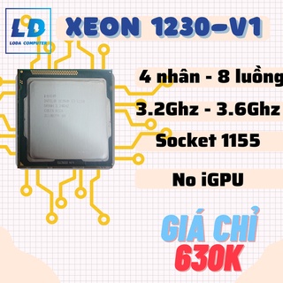 CPU Intel I5 3470 / I5 3570 / Xeon E3 1230 / Xeon E3 1240 socket 1155 (Tặng kèm tuýp keo tản nhiệt)