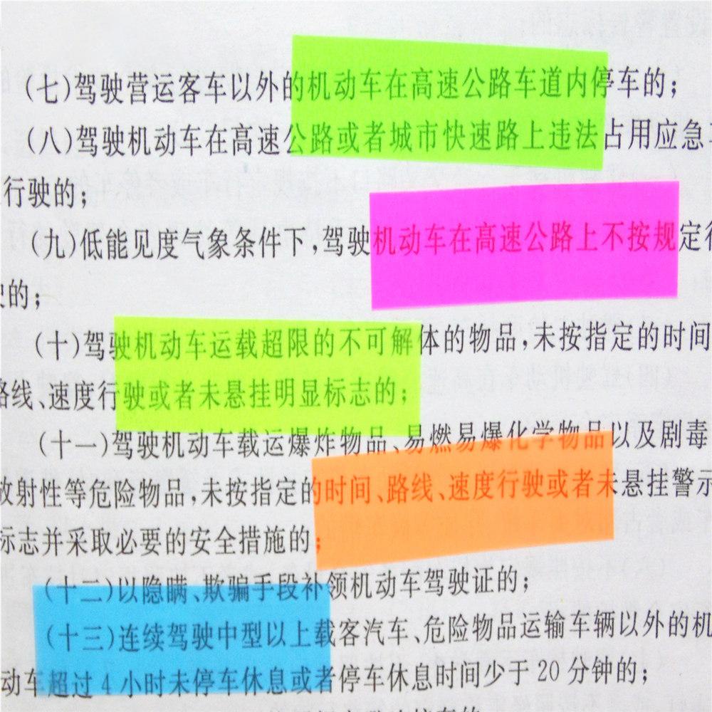 CLEOES Miếng Dán Ghi Chú Tự Dính Tiện Dụng Cho Trường Học / Văn Phòng