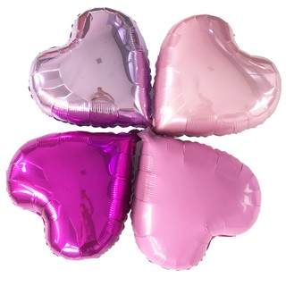 Bong Bóng Nhôm 18 Inch Hình Trái Tim Dùng Trang Trí Tiệc Cưới, Sinh Nhật, Valentine